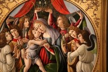 Madonna and child with six angels, Sandro Botticelli and Workshop, circa 1500